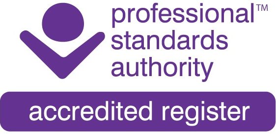 Professional Standards Authority Accredited Register mark for the BABCP register